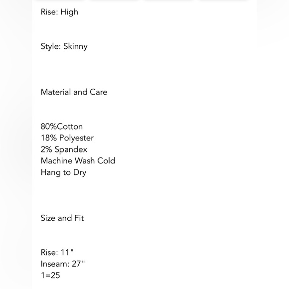 Back to school 👖 NWT- RISEN denim - Picture 5 of 5